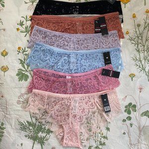 *3/$30* NWT Lace Bikini Panties (Pack of 6)
